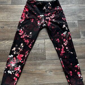 Sweaty Betty Power 7/8 Workout Leggings, Small Size, Cherry Blossoms Floral